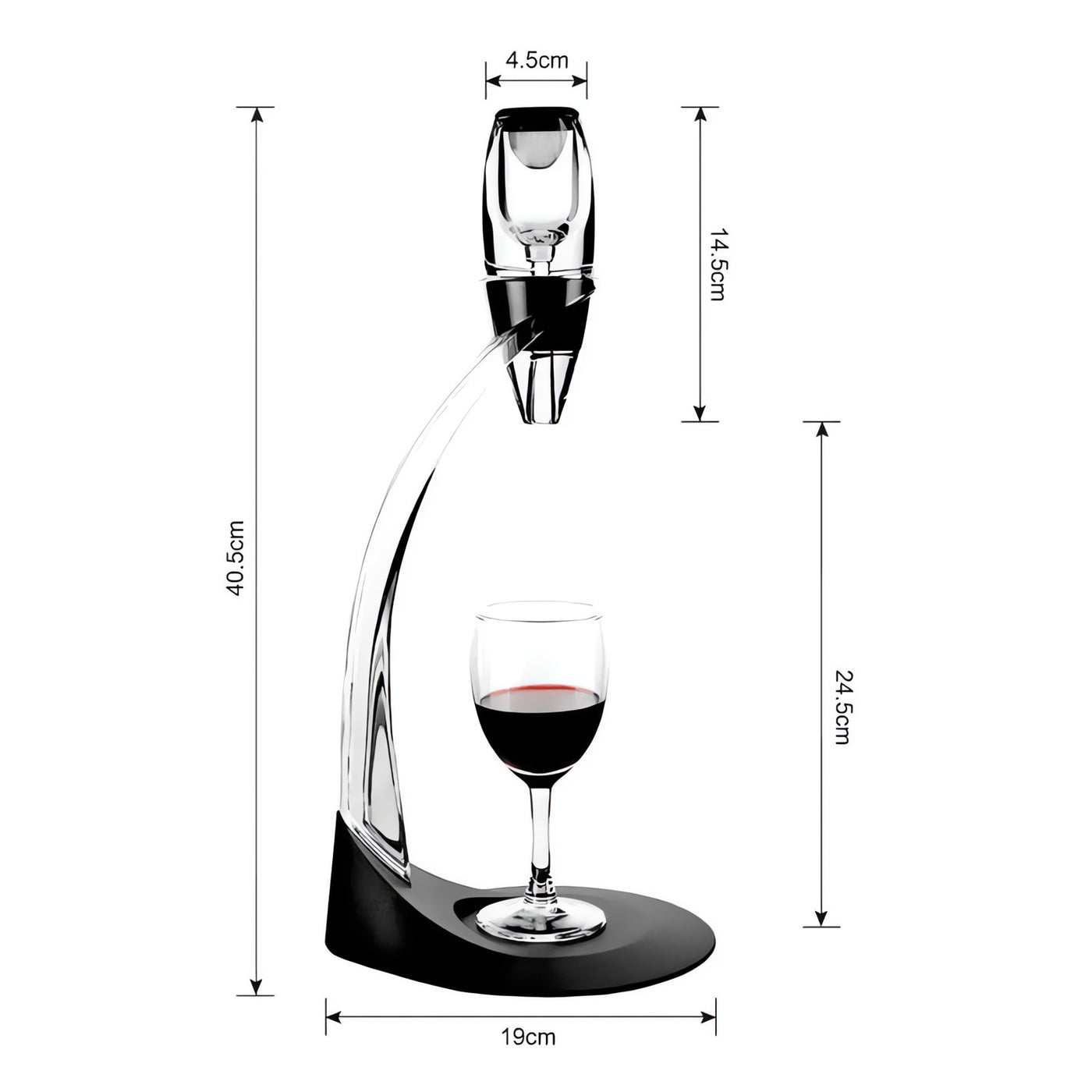 Aérateur de vin portable Pour bar à domicile