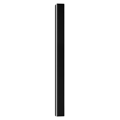 Lumières linéaires LED noires longues, applique murale extérieur