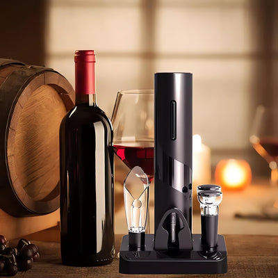 Tire-bouchon électrique rechargeable Kit d’accessoires pour vin