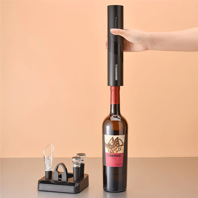 Tire-bouchon électrique rechargeable Kit d’accessoires pour vin