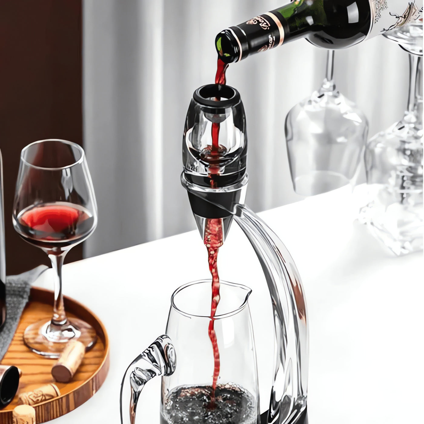 Aérateur de vin portable Pour bar à domicile