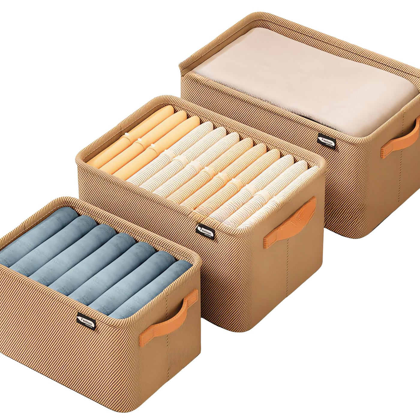 Organisateur de garde robe pliable pour penderie