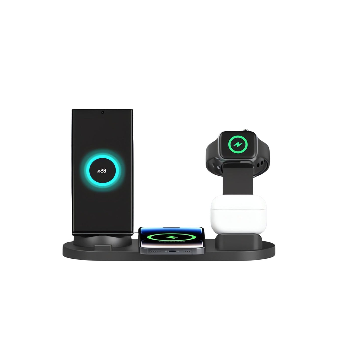 Chargeur à Induction Sans Fil Design Premium