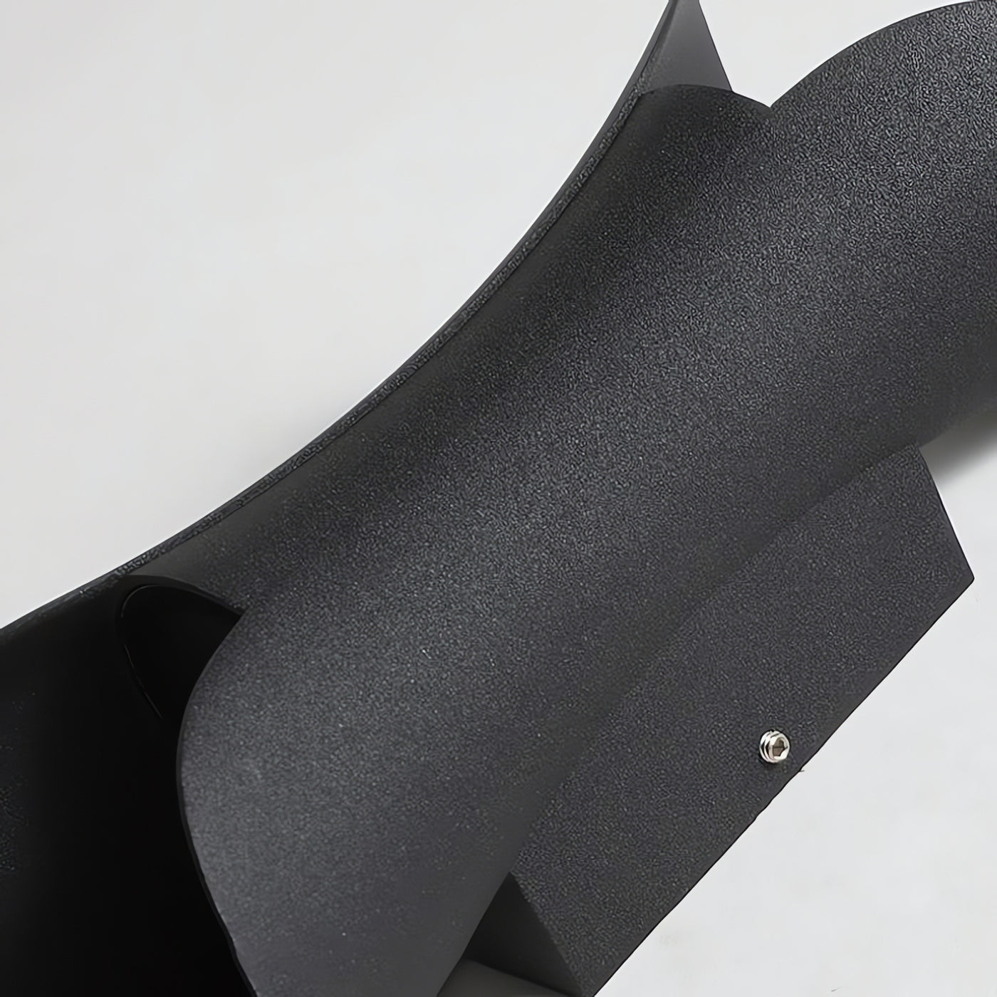 Applique murale LED extérieure moderne et courbée