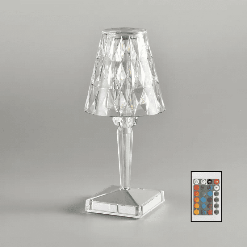 Lampe de Table LED Diamant USB 3 en 1 Sans Fil