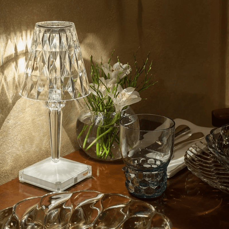 Lampe de Table LED Diamant USB 3 en 1 Sans Fil