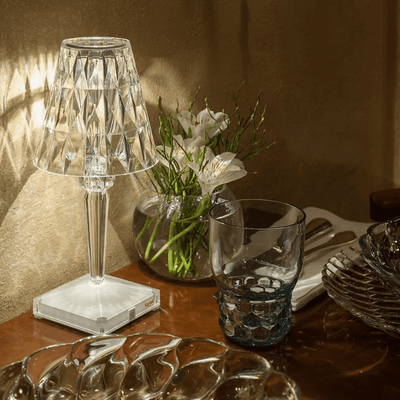 Lampe de Table LED Diamant USB 3 en 1 Sans Fil