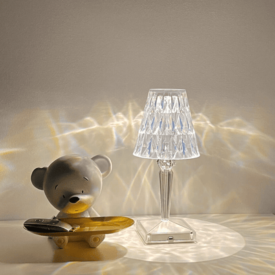 Lampe de Table LED Diamant USB 3 en 1 Sans Fil