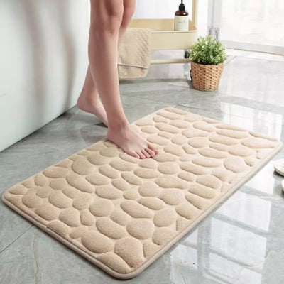 Tapis de Salle de Bain Antidérapant Absorbant