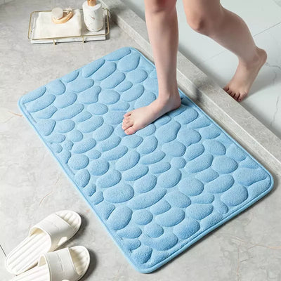 Tapis de Salle de Bain Antidérapant Absorbant