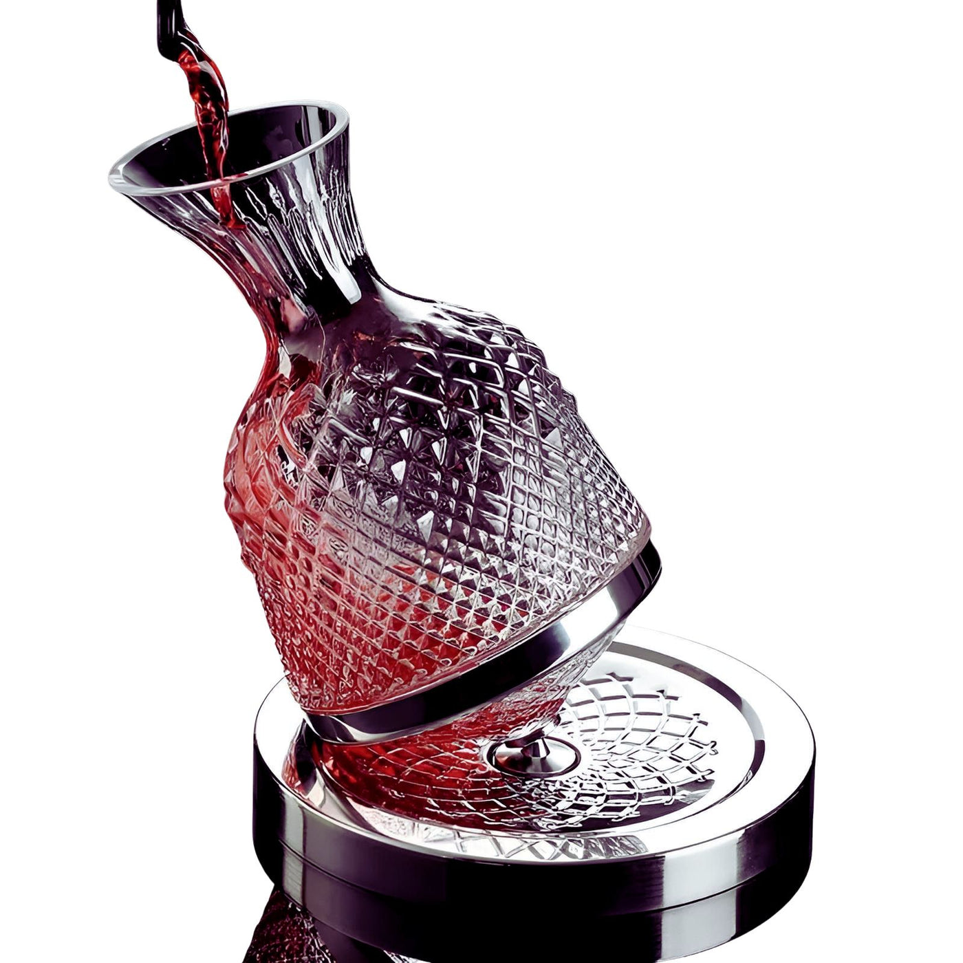 Décanteur de Vin en Verre Cristal