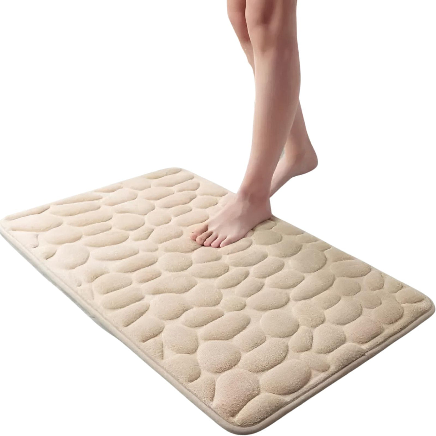 Tapis de Salle de Bain Antidérapant Absorbant