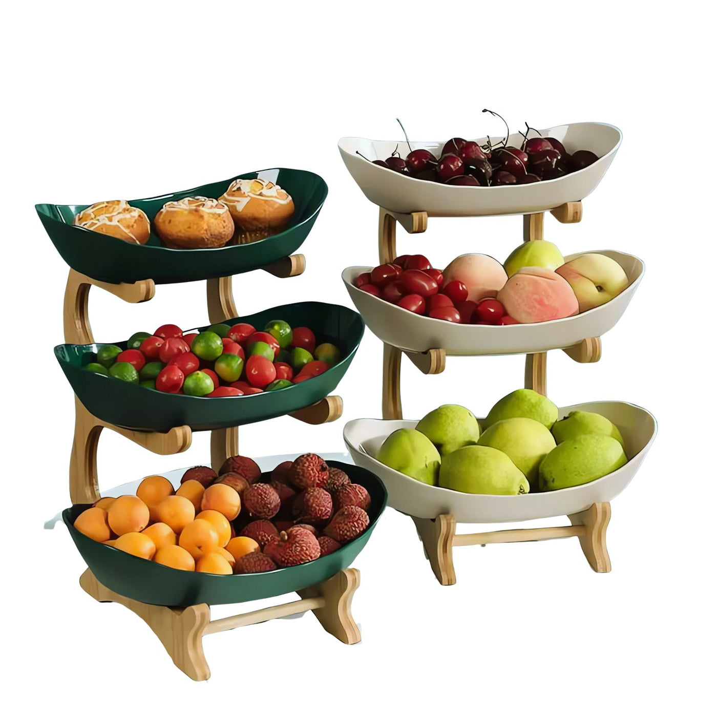 Corbeille à Fruits en Bambou Naturel