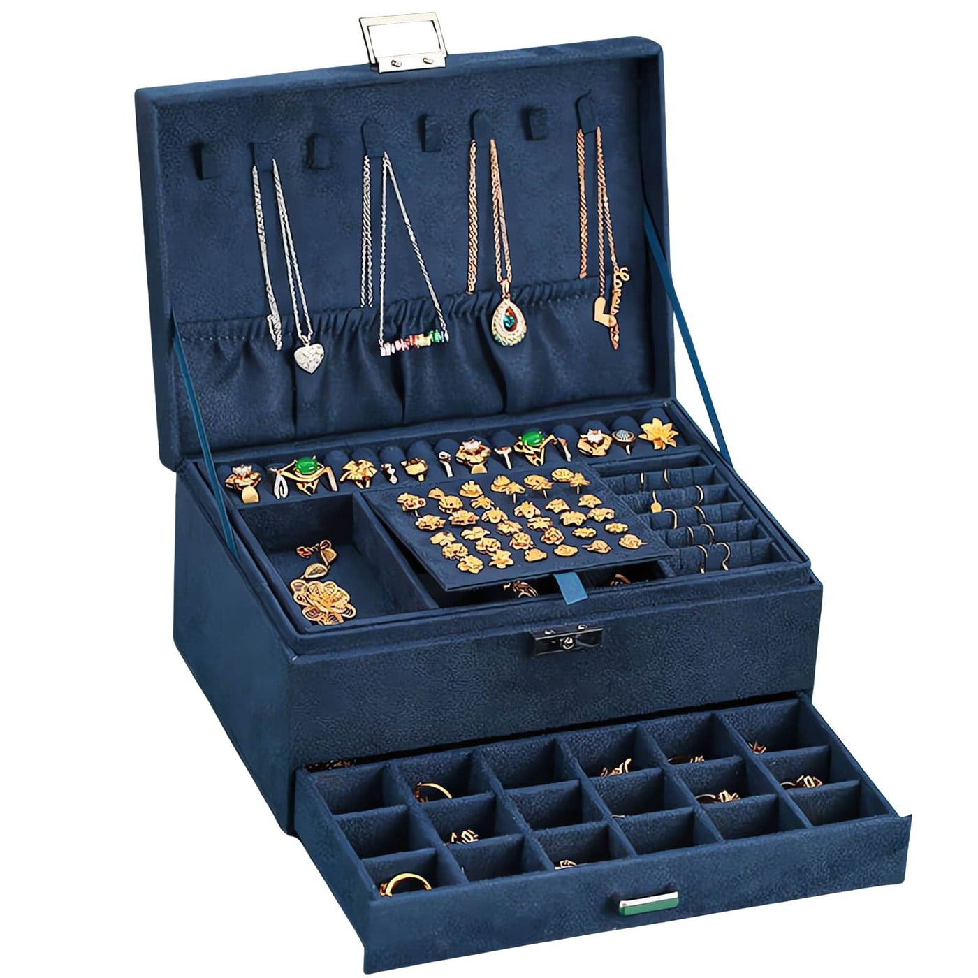 Boîte à Bijoux et Organisateur de Bijoux Vintage