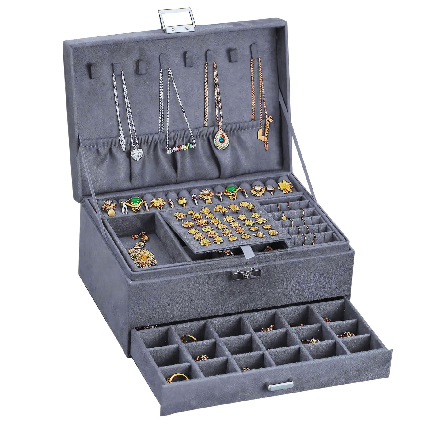 Boîte à Bijoux et Organisateur de Bijoux Vintage