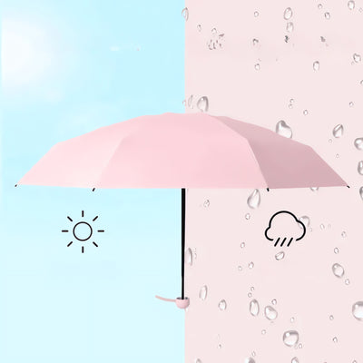 Mini parapluie de poche pliant anti-UV