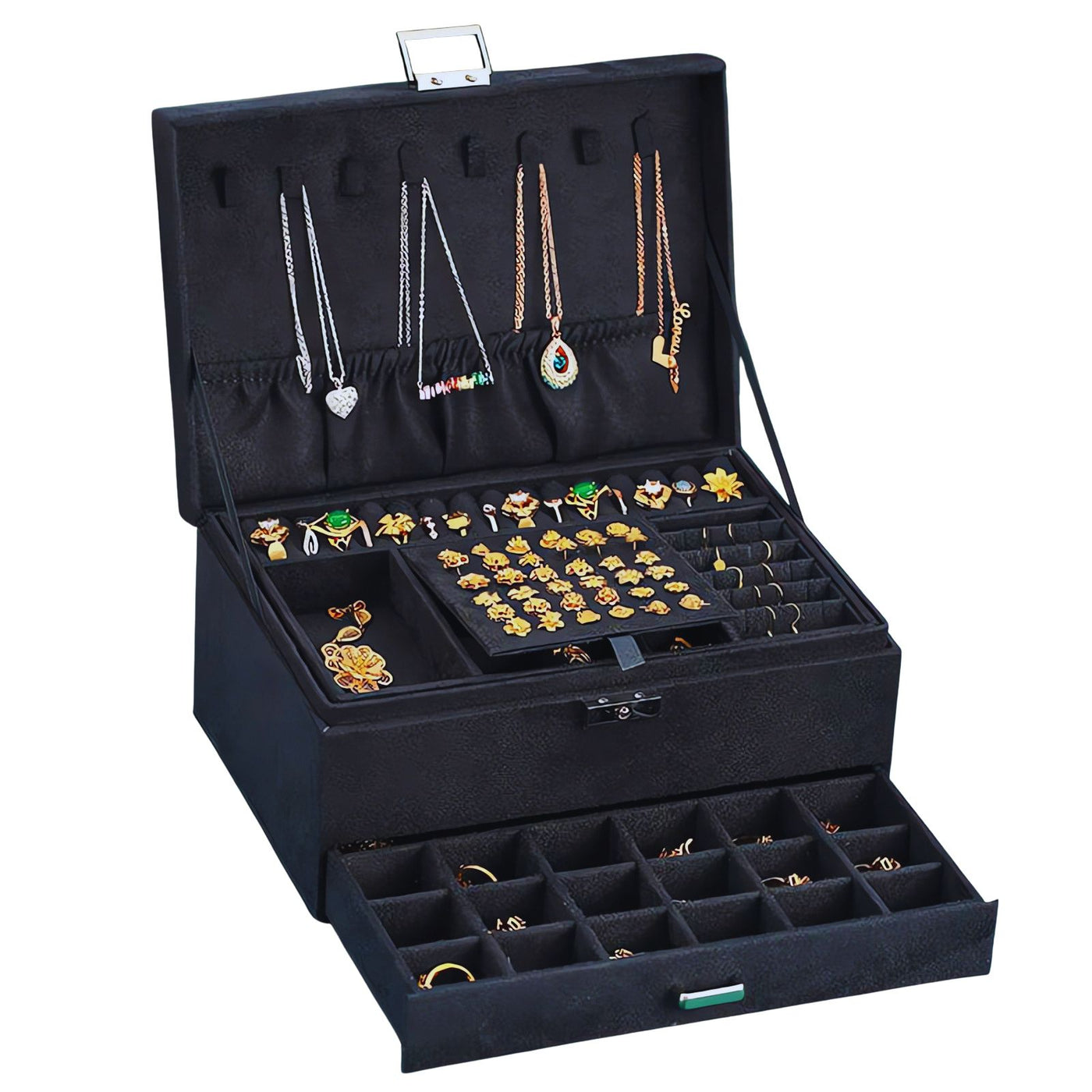 Boîte à Bijoux et Organisateur de Bijoux Vintage