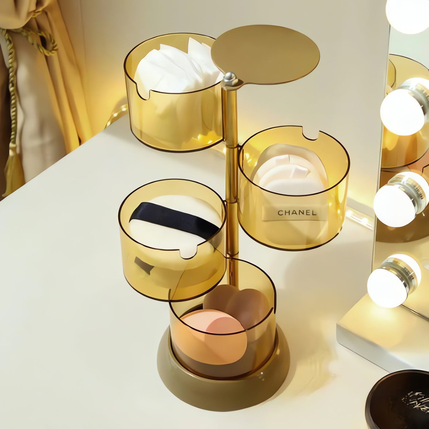 Porte Eponge de Maquillage