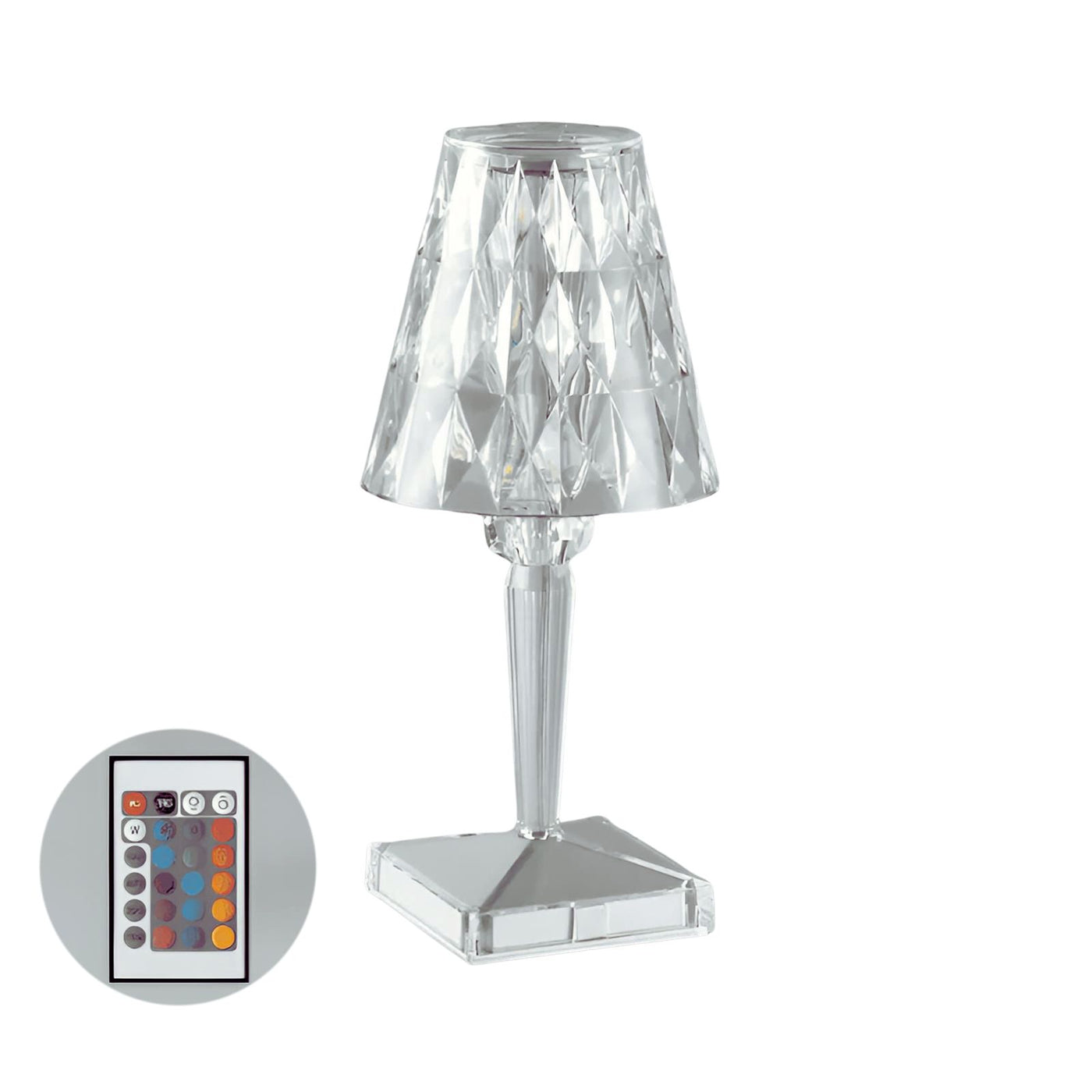 Lampe de Table LED Diamant USB Sans Fil