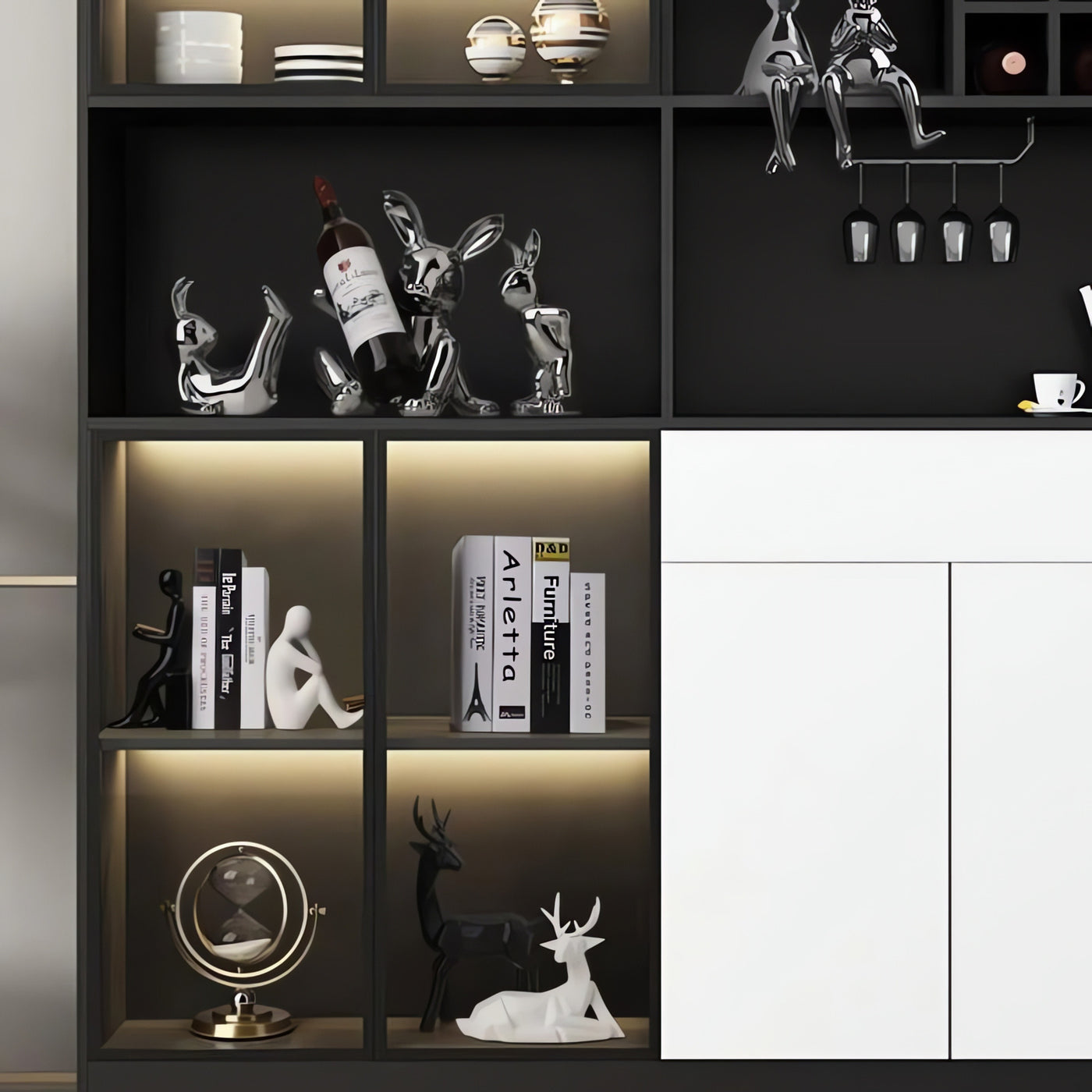 Serre-livres en céramique Support de livres